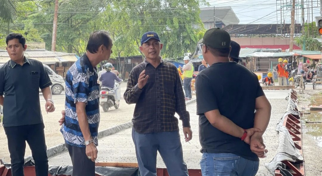 Kebut Perbaikan Infrastruktur Jalan, Pj Bupati Tinjau Peningkatan Jalan Soebrantas