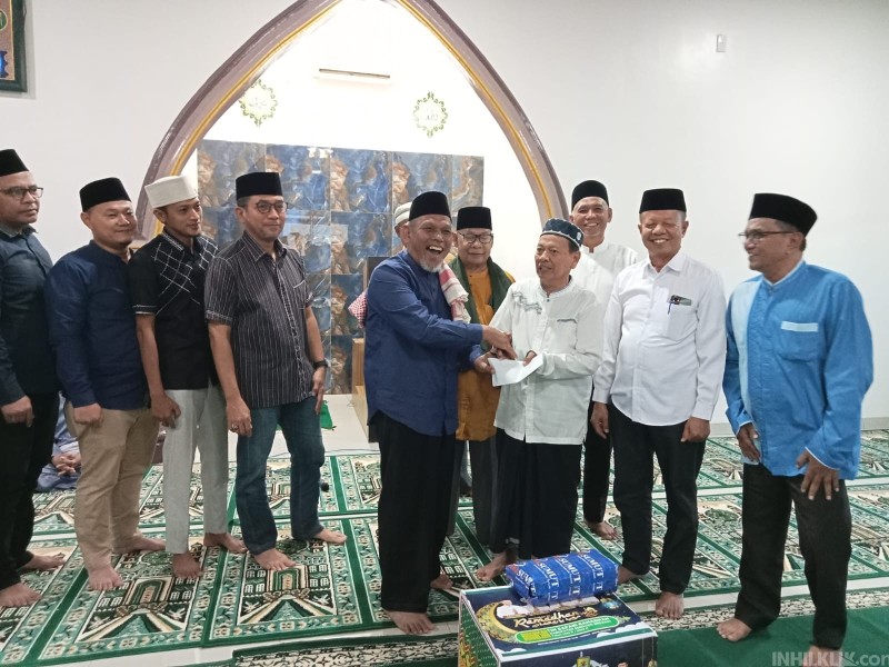 Tim IV Safari Ramadhan Pemkab Sergai 1446 H Kunjungi Masjid Nurul Taqwa Desa Paya Bagas