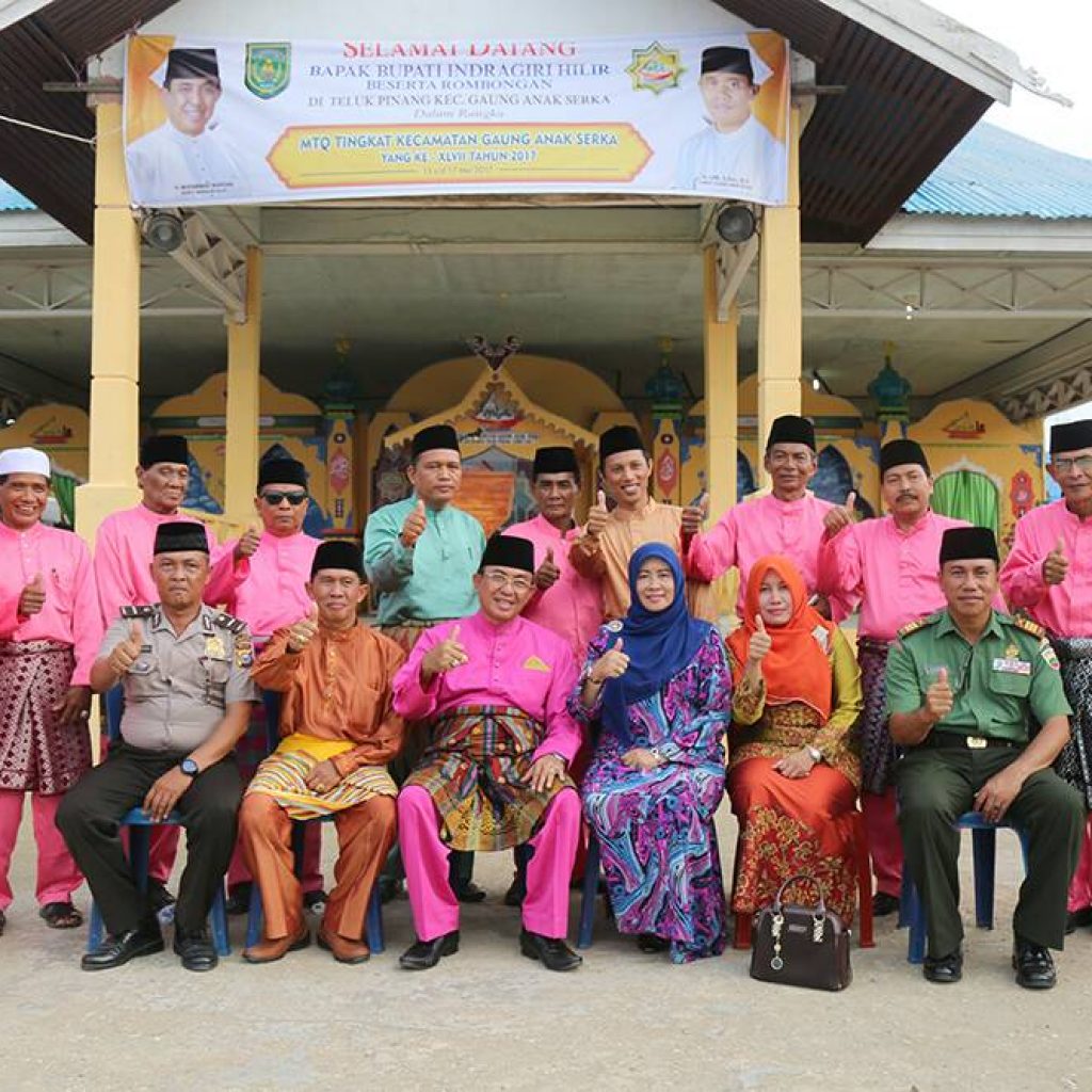 Bupati Inhil Lepas Peserta Pawai Ta’aruf dalam rangka Musabaqah Tilawatil Qur’an (MTQ) Di Kecamatan Gaung