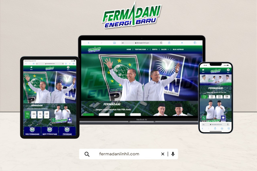 Maksimalkan Sosialisasi Visi Misi Ferry-Dani, REPMI Luncurkan Portal Fermadaniinhil.com