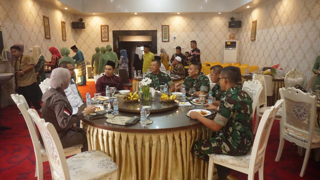 Pj Bupati Inhil Gelar Sarapan Pagi Bersama Danrem 031/Wira Bima