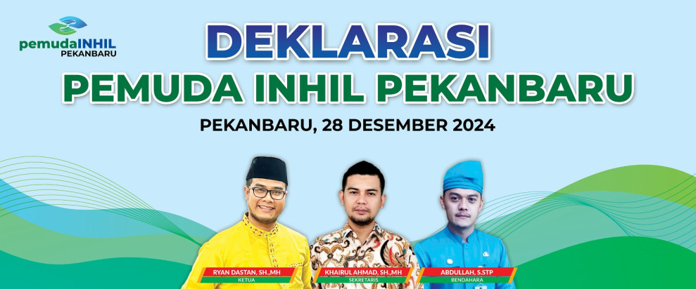 Deklarasi Pemuda Inhil Pekanbaru Digelar 28 Desember 2024