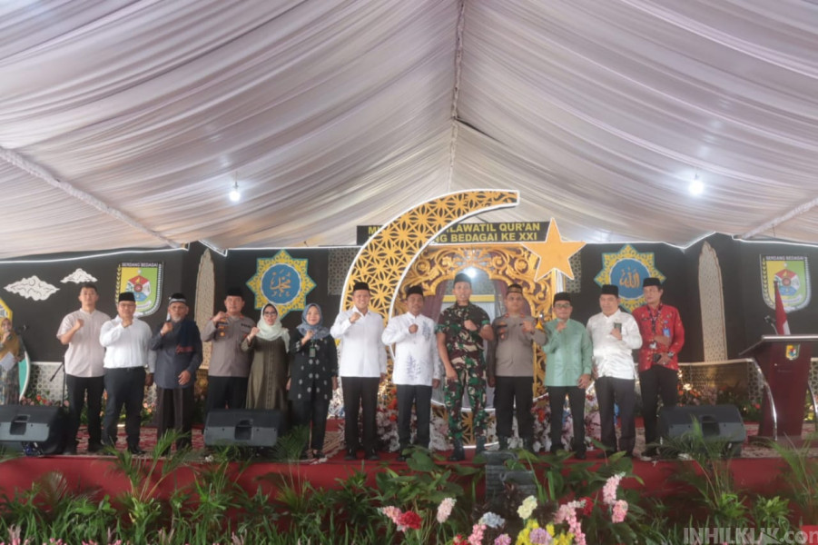 Bupati dan Wakil Bupati Sergai Resmi Buka MTQH ke-XXI Tahun 2025