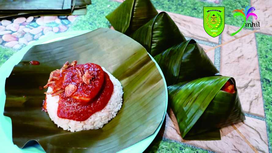 Nasi Daun Legend Kedai Kopi Lurah Sudah Ada Sejak Tahun 1970 di Tembilahan