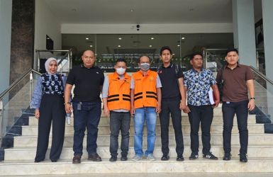 Dua Tersangka Korupsi Proyek Jalan Pramuka Tembilahan Dijebloskan ke Penjara