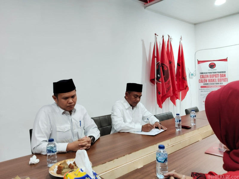 Resmi Daftar di PDIP Sergai dengan Adlin Tambunan, Darma Wijaya: Kami Masih Bersama