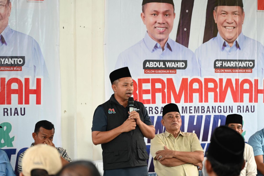 Abdul Wahid : Mari Tolong Kampung Kita dengan Pilih Pemimpin yang Amanah