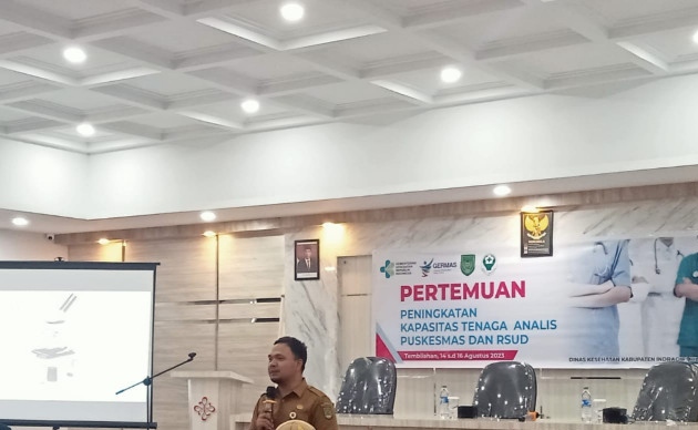 Dinkes Inhil Lakukan Pertemuan Peningkatan Kapasitas Tenaga Analisis Puskesmas dan RSUD 2023