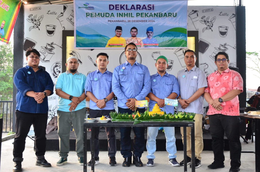 Deklarasi Pemuda Inhil Pekanbaru Berlangsung Semarak