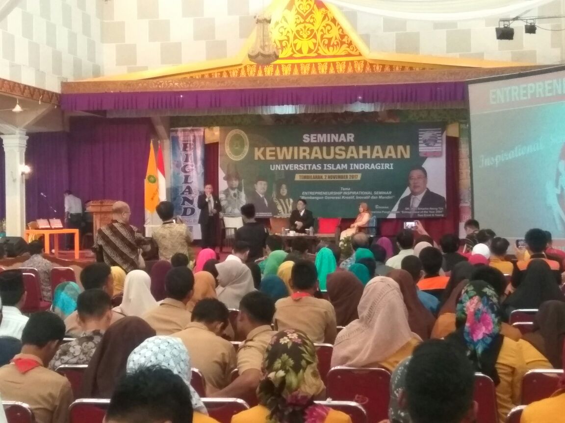 Ratusan Peserta Padati Arena Seminar Kewirausahaan