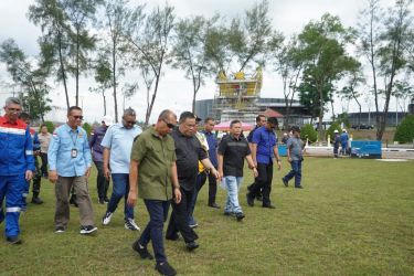 Gubri Cek Kesiapan Lokasi Kunker Presiden Jokowi ke Riau