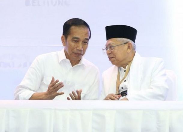 Survei: Hanya 0,2 Persen Sumbangan Suara Ma'ruf Amin ke Jokowi