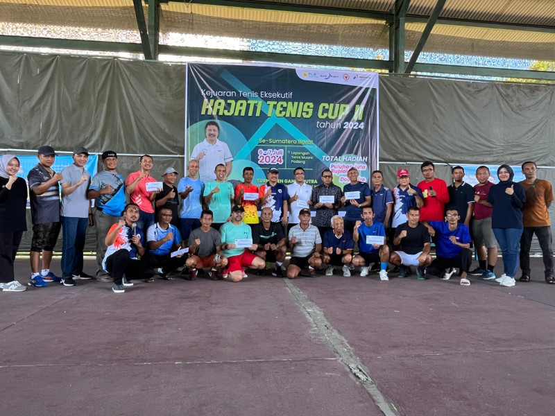 PLN Icon Plus Jadi Sponsorship Kajati Tenis Cup II Sumbar 2024