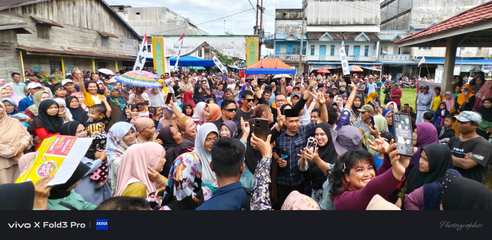 Kampanye di Gaung, Ferryandi Janji Fokus Tumbuhkan Perekonomian Masyarakat