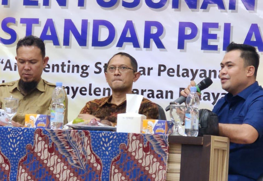 HIPMI Tekankan Empat Point Dalam Penyusunan Standar Pelayanan Publik di DPMPTSP Inhil