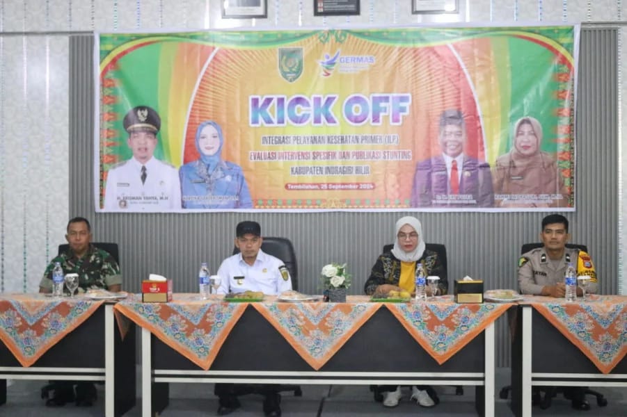 Dinkes Inhil Gelar Kick Off ILP Evaluasi Intervensi Spesifik dan Publik Stunting