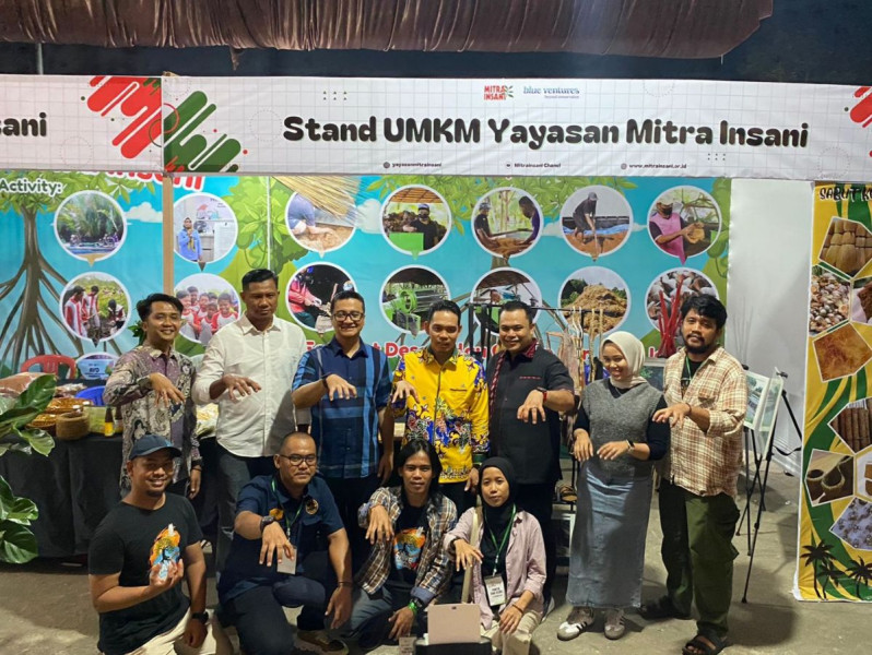 Produk UMKM dari 6 Desa Dampingan YMI Meriahkan UMKM Expo Inhil 2024