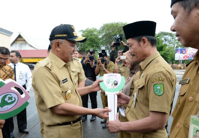 Gubri Arsyadjuliandi Rachman Bantu Pembangunan RSUD Inhu