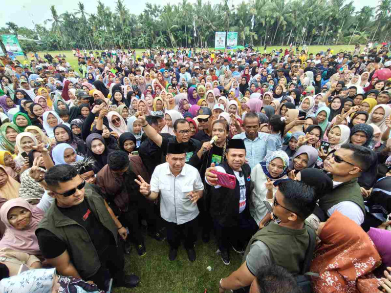 Abdul Wahid dan Fermadani Siap Berkolaborasi Bangun Inhil