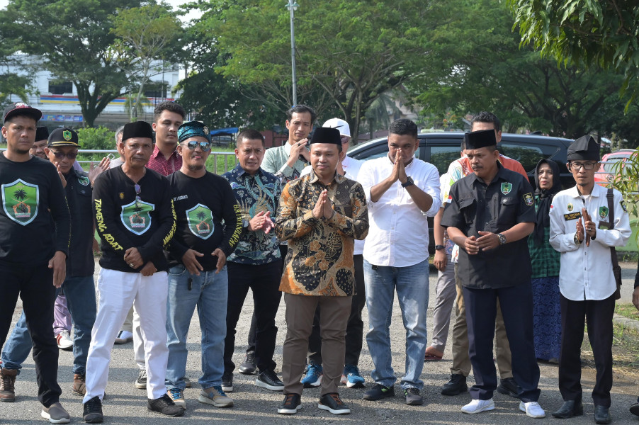 Relawan Solid Mandau dan Tameng Adat Batin Solapan Siap Menang Bermarwah Jadi Gubernur