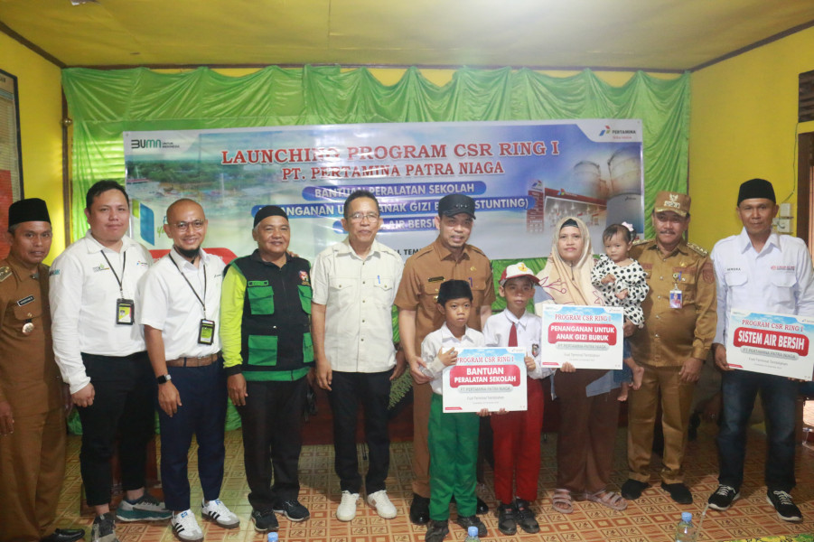 Pj Bupati Erisman Yahya Hadiri Launching Program CSR PT Pertamina Patra Niaga