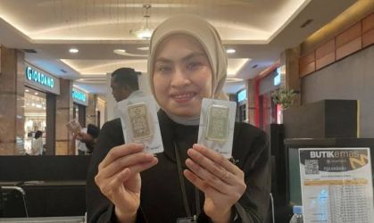 Harga Emas Antam Naik Rp 10 Ribu, Cek Ketersediaannya di BELM Pekanbaru